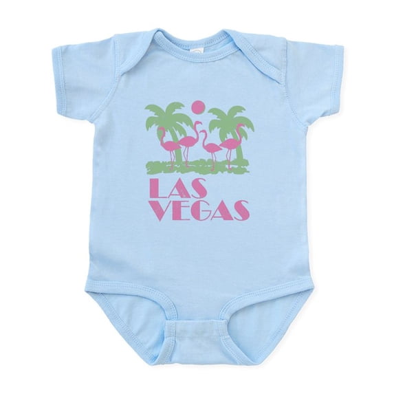 CafePress - Vintage Las Vegas Infant Bodysuit - Baby Light Bodysuit, Size Newborn - 24 Months