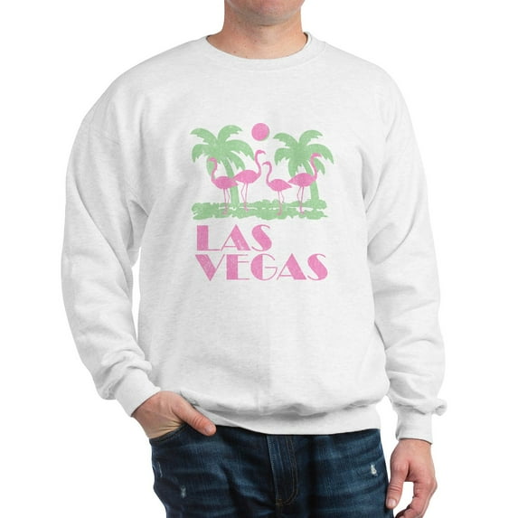CafePress - Vintage Las Vegas Sweatshirt - Crew Neck Sweatshirt