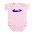 thumbnail image 1 of CafePress - Vintage Memphis (Blue) Infant Bodysuit - Baby Light Bodysuit, Size Newborn - 24 Months, 1 of 4