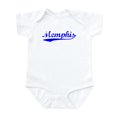thumbnail image 1 of CafePress - Vintage Memphis (Blue) Infant Bodysuit - Baby Light Bodysuit, Size Newborn - 24 Months, 1 of 4
