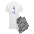 thumbnail image 1 of CafePress - Vintage Navy Blue Anchor Pajamas - Men's Light Pajamas, 1 of 1