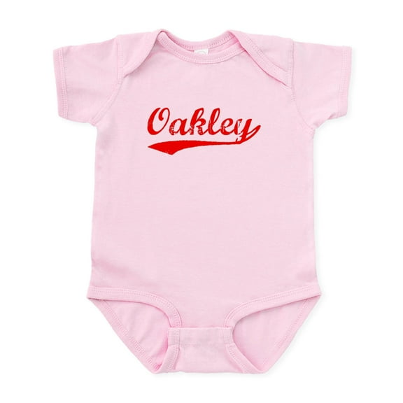 CafePress - Vintage Oakley (Red) Infant Bodysuit - Baby Light Bodysuit, Size Newborn - 24 Months