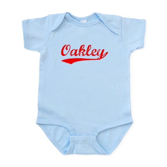CafePress - Vintage Oakley (Red) Infant Bodysuit - Baby Light Bodysuit, Size Newborn - 24 Months