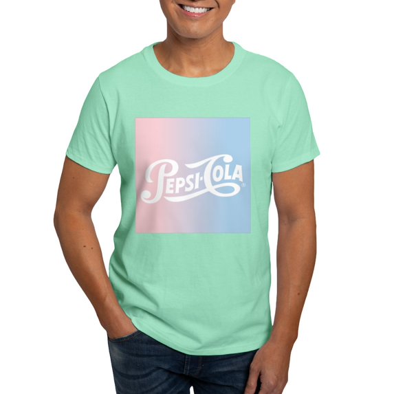 CafePress - Vintage Pepsi Logo Gradient Men's Value T Shirt - Men's Classic Graphic Cotton T-Shirt