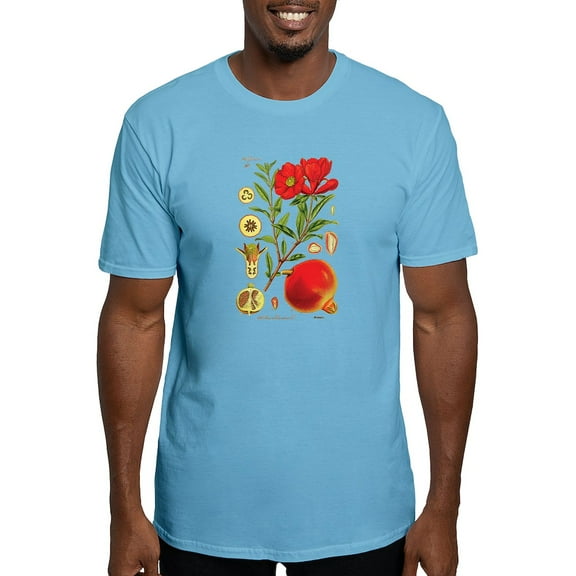 CafePress - Vintage Pomegranate Fitted T Shirt - Fitted T-Shirt, Vintage Fit Soft Cotton Tee