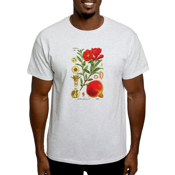 CafePress - Vintage Pomegranate Light T Shirt - Men's Classic Graphic T-Shirt