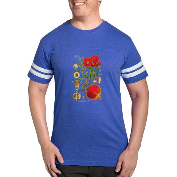 CafePress - Vintage Pomegranate - Mens Football Shirt