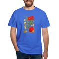 thumbnail image 1 of CafePress - Vintage Pomegranate White T Shirt - Men's Classic Cotton T-Shirts, 1 of 2