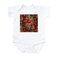 thumbnail image 1 of CafePress - Vintage Red Floral Pattern Body Suit - Baby Light Bodysuit, Size Newborn - 24 Months, 1 of 4