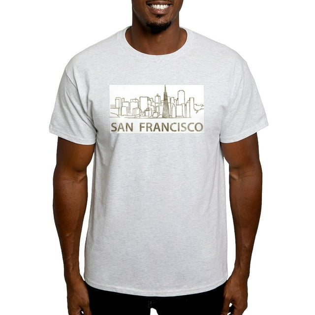 CafePress - Vintage San Francisco Light T Shirt - Light T-Shirt - CP