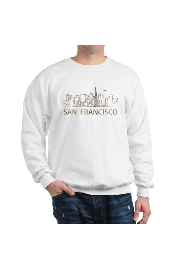 - Vintage San Francisco Sweatshirt - Crew Neck Sweatshirt