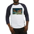 thumbnail image 1 of CafePress - Vintage Santa Sleigh Baseball Jersey - Cotton Baseball Jersey, 3/4 Raglan Sleeve Shirt, 1 of 4