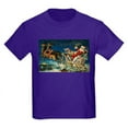 thumbnail image 1 of CafePress - Vintage Santa Sleigh T Shirt - Dark T-Shirt Kids XS-XL, 1 of 4