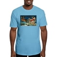 thumbnail image 1 of CafePress - Vintage Santa Sleigh T Shirt - Fitted T-Shirt, Vintage Fit Soft Cotton Tee, 1 of 4