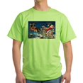 thumbnail image 1 of CafePress - Vintage Santa Sleigh T Shirt - Light T-Shirt - CP, 1 of 4