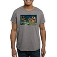 thumbnail image 1 of CafePress - Vintage Santa Sleigh T Shirt - Men's Fitted T-Shirt, 1 of 4