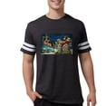 thumbnail image 1 of CafePress - Vintage Santa Sleigh T Shirt - Mens Football Shirt, 1 of 4