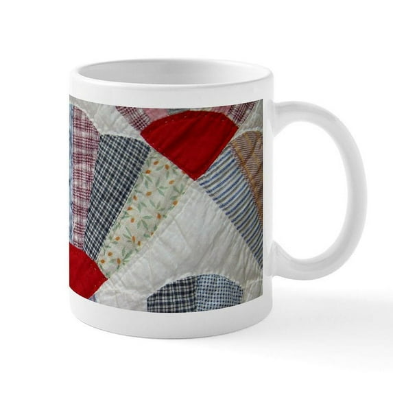 CafePress - Vintage Shirt Factory Remnant Fans Mug - 11 oz Ceramic Mug - Novelty Coffee Tea Cup