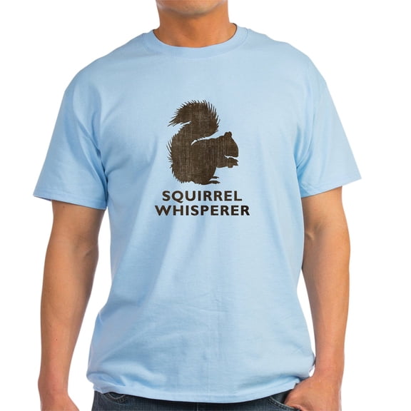 CafePress - Vintage Squirrel Whisperer Light T Shirt - Men's Classic Graphic T-Shirt