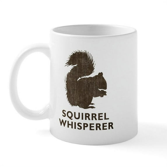 CafePress - Vintage Squirrel Whisperer Mug - 11 oz Ceramic Mug - Novelty Coffee Tea Cup