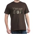 thumbnail image 1 of CafePress - Vintage Tan And Black Dark T Shirt - Men's Classic Graphic Cotton T-Shirt, 1 of 4