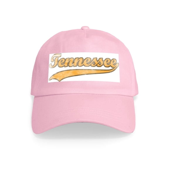 CafePress - Vintage Tennessee Cap - Adjustable 100% Brushed Unisex Casual Cotton Baseball Cap, Beige, 1