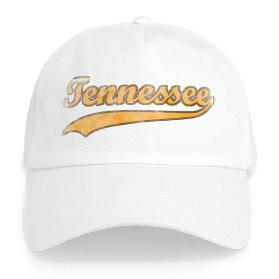 CafePress - Vintage Tennessee Cap - Adjustable 100% Brushed Unisex Casual Cotton Baseball Cap, Beige, 1