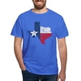 thumbnail image 1 of CafePress - Vintage Texas State Outline Flag T Shirt - Men's Classic Graphic Cotton T-Shirt, 1 of 4