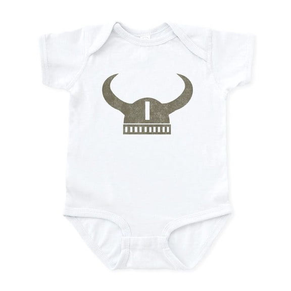 CafePress - Vintage Viking Infant Bodysuit - Baby Light Bodysuit, Size Newborn - 24 Months