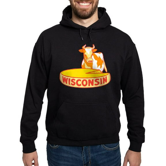 CafePress - Vintage Wisconsin Cheese Hoodie - Pullover Hoodie, Classic, Comfortable Hooded Sweatshirt