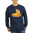 thumbnail image 1 of CafePress - Vintage Wisconsin Cheese Long Sleeve T Shirt - Long Sleeve Dark T-Shirt, 1 of 4