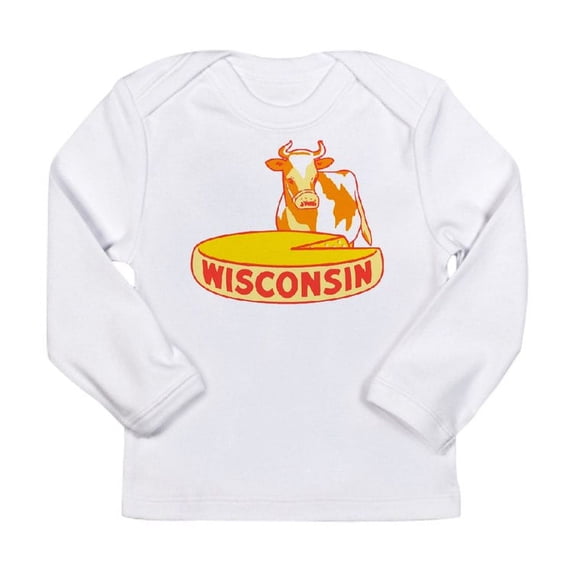 CafePress - Vintage Wisconsin Cheese Long Sleeve T Shirt - Long Sleeve Infant T-Shirt