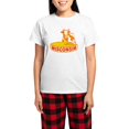 thumbnail image 1 of CafePress - Vintage Wisconsin Cheese Pajamas - Women's Short Sleeve Print T-Shirt and Pants Light Cotton Pajama Set, 1 of 7