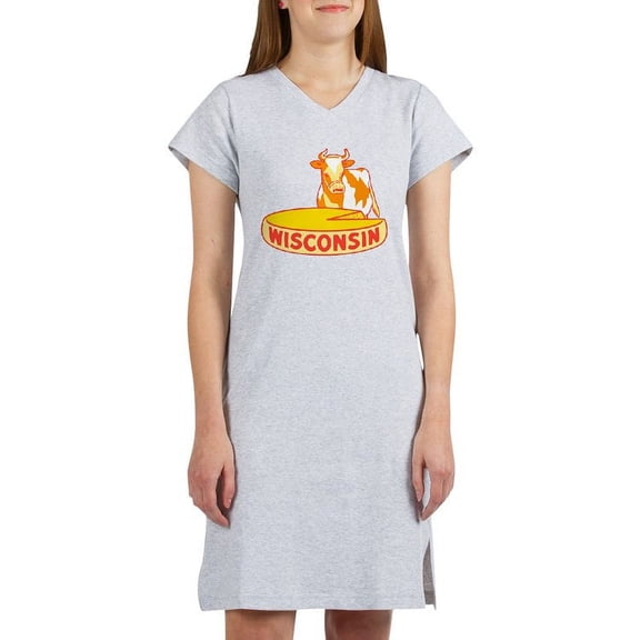CafePress - Vintage Wisconsin Cheese - Women's Nightshirt