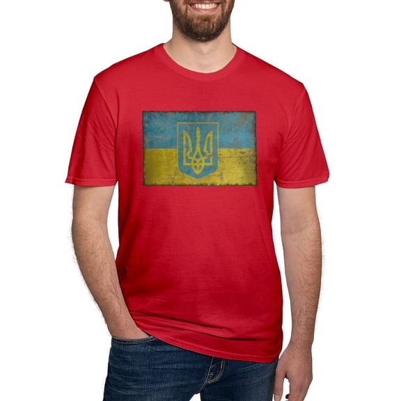 CafePress - Vintageukraine5 Men's Classic T Shirt - Men's Fitted T-Shirt