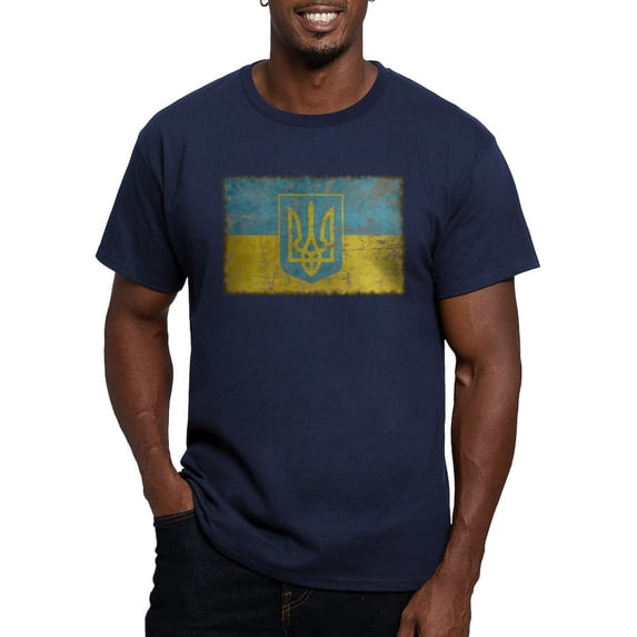 CafePress - Vintageukraine5 Men's Classic T Shirt - Men's Fitted T-Shirt