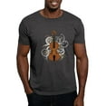thumbnail image 1 of CafePress - Violin Dark T Shirt - Men's Classic Graphic Cotton T-Shirt, 1 of 4