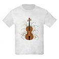 thumbnail image 1 of CafePress - Violin Kids Dark T Shirt - Light T-Shirt Kids XS-XL, 1 of 4