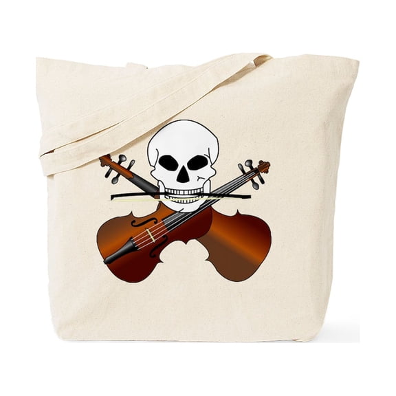 CafePress - Violin Master Tote Bag - Unisex Canvas Tote Bag, Beige, 1-Piece
