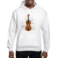 thumbnail image 1 of CafePress - Violin Swirls (For Dark Colours) Hooded Sweatshirt - Pullover Hoodie, Hooded Sweatshirt, 1 of 4