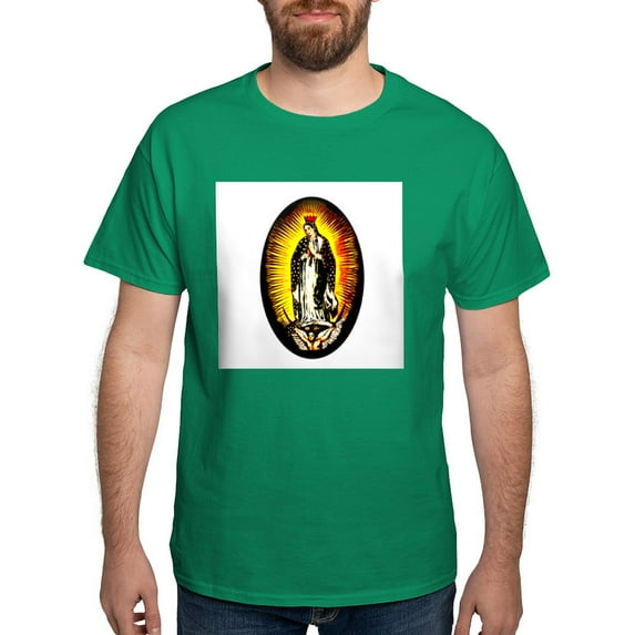 CafePress - Virgen De Guadalupe Dark T Shirt - Men's Classic Graphic Cotton T-Shirt