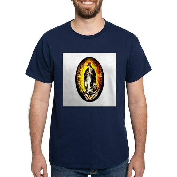 CafePress - Virgen De Guadalupe Dark T Shirt - Men's Classic Graphic Cotton T-Shirt