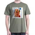 thumbnail image 1 of CafePress - Virgen De Guadalupe Mexican Flag Dark T Shirt - Men's Classic Graphic Cotton T-Shirt, 1 of 4