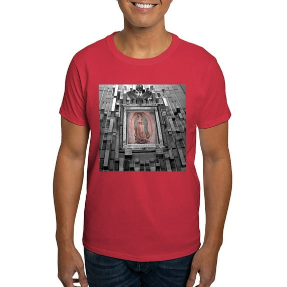 CafePress - Virgen De Guadalupe Origina Dark T Shirt - Men's Classic Graphic Cotton T-Shirt