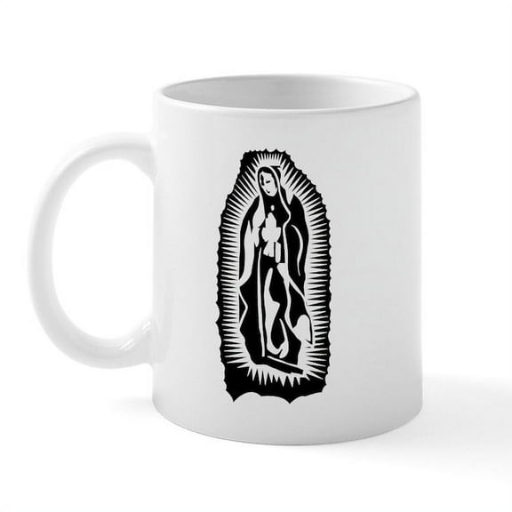 CafePress - Virgin Of Guadalupe Mug - 11 oz Ceramic Mug - Novelty Coffee Tea Cup