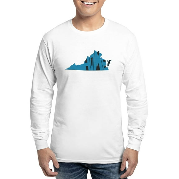 CafePress - Virginia Home Long Sleeve T Shirt - Unisex Cotton Long Sleeve T-Shirt