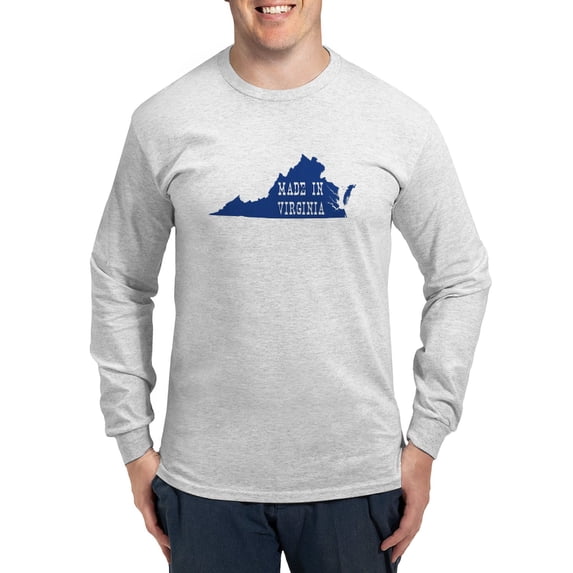 CafePress - Virginia Long Sleeve T Shirt - Unisex Cotton Long Sleeve T-Shirt