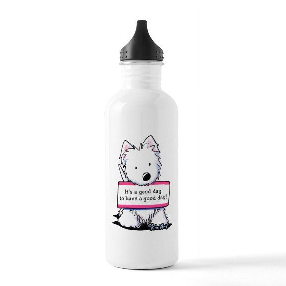 CafePress - Vital Signs: ATTITUDE Stainless Water Bottle 1 - Stainless Steel Water Bottle, Sports Bottle, 1.0L