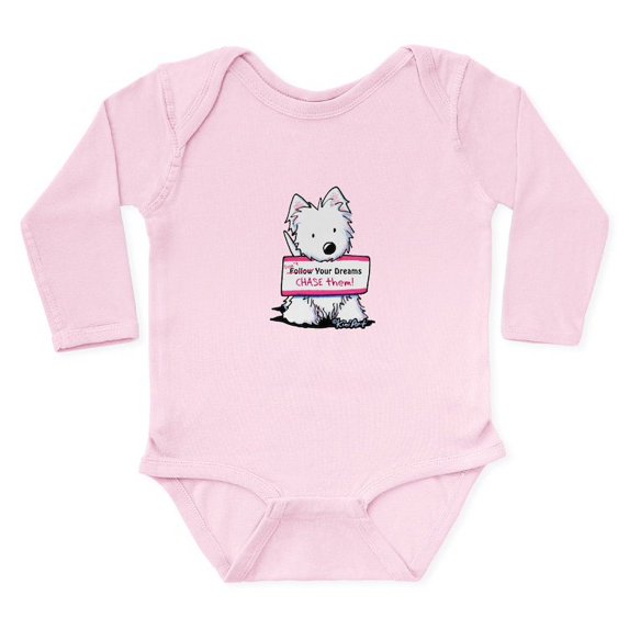 CafePress - Vital Signs: DREAMS Long Sleeve Infant Bodysuit - Long Sleeve Cotton Baby Bodysuit