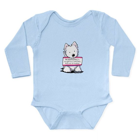 CafePress - Vital Signs: NAUGHTY Long Sleeve Infant Bodysuit - Long Sleeve Cotton Baby Bodysuit